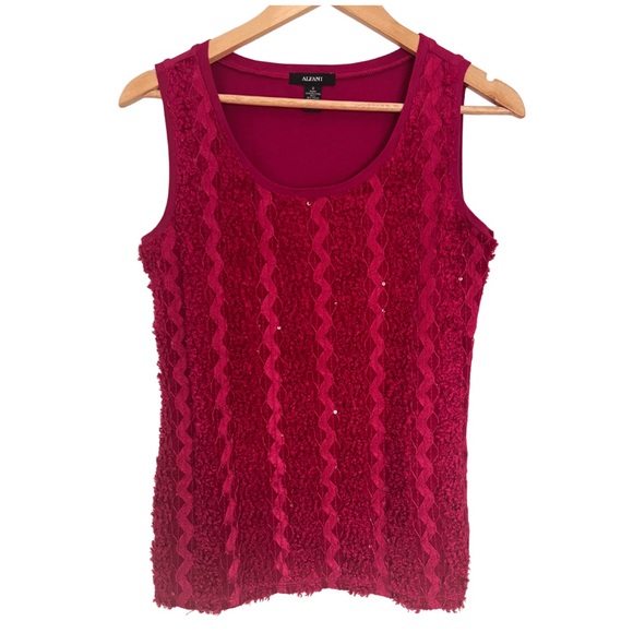 ALFANI - SIZE SMALL- RED CAMISOLE - Picture 3 of 10